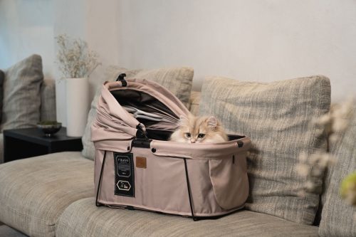 FIKAGO Kutya- és macskahordozó Sway2 Hygge Bézs