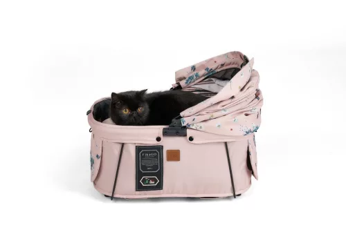 FIKAGO Kutyák és macskák hordozója Sway2 Arctic Flower