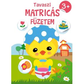 Tavaszi matricás füzetem (3+)