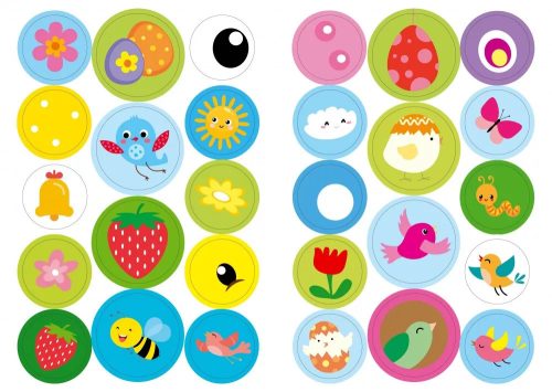 Tavaszi matricás füzetem (3+)