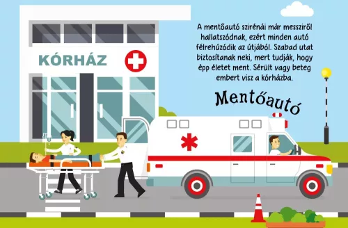 Hangos könyvecske - Mentő járművek