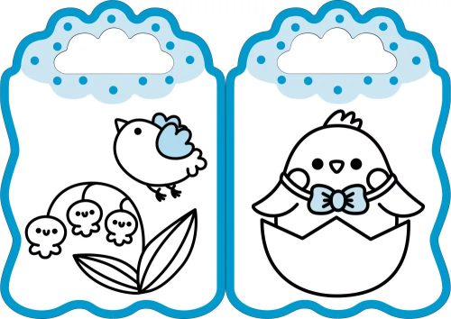 Első húsvéti kifestőm