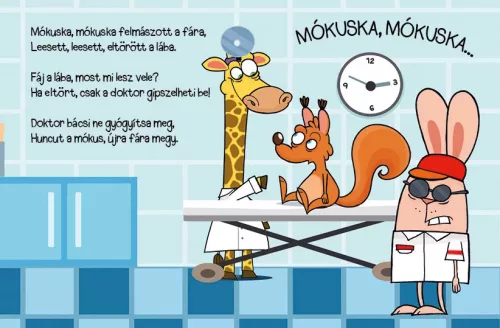 Hangos könyvecske: Kerekmese - Mókuska, mókuska
