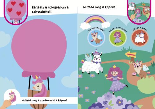 Unikornis kaland – nagy matricákkal