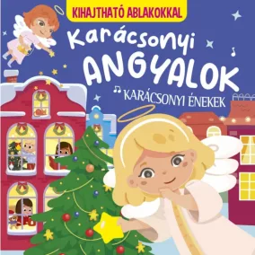   Karácsonyi angyalok - karácsonyi énekek (kihajtható ablakokkal)