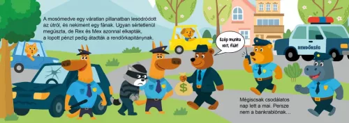 Merre megy a rendőrautó? (valódi kerekeken gurul)