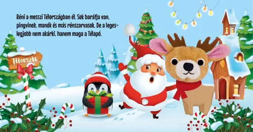 Merre jársz, Réni? - ujjbábos kartonkönyv