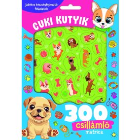 Cuki kutyik - 300 csillámló matricával
