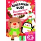 Rénszarvas Rudi karácsonya - matricás kifestő
