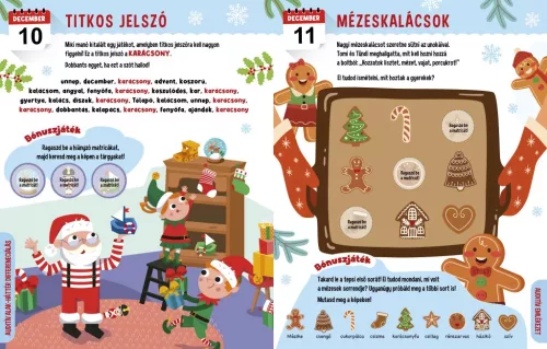 24 Adventi fejlesztő feladat - Várom a karácsonyt!