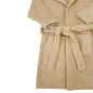   EKO Köntös pamutból kapucnival és fülekkel Beige méret S 80-86