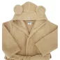   EKO Köntös pamutból kapucnival és fülekkel Beige méret S 80-86
