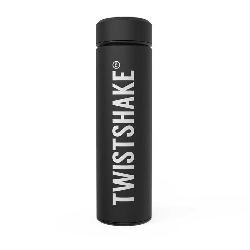 Twistshake Hot or cold termosz 420 ml-Fekete