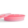 Twistshake osztott tányér +6hó- Rózsaszín