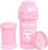 Twistshake Anti-colic cumisüveg 180ml- Rózsaszín