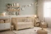 BABYMATEX Jersey gumis lepedő 60x120cm ekrü, elefántcsont