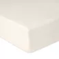 BABYMATEX Jersey gumis lepedő 60x120cm ekrü, elefántcsont