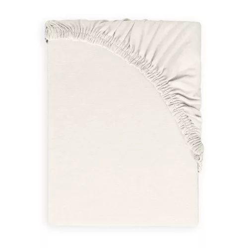 BABYMATEX Jersey gumis lepedő 60x120cm ekrü, elefántcsont