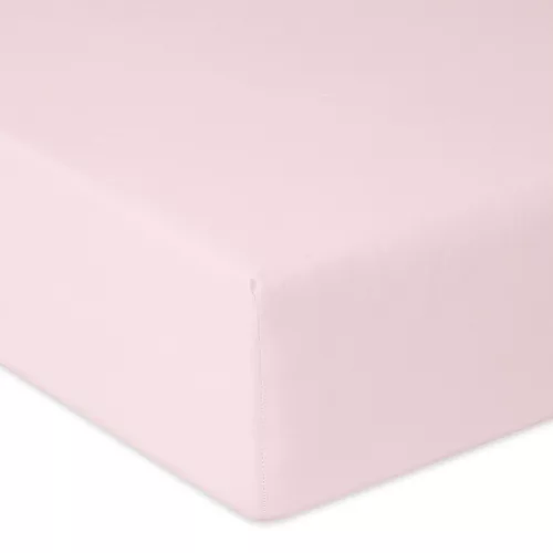 BABYMATEX Jersey gumis lepedő 60x120cm órózsaszín, púder