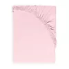 BABYMATEX Jersey gumis lepedő 60x120cm órózsaszín, púder