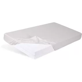 BABYMATEX Jersey gumis lepedő 60x120cm világos szürke