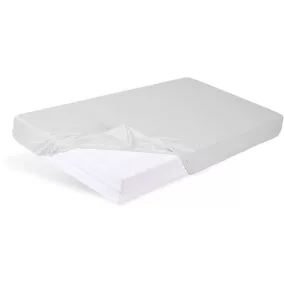   BABYMATEX Vízhatlan lepedő gumírozással Bamboo világosszürke 60x120cm