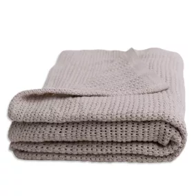 BABYMATEX Kötött pamut takaró 75x100cm Lili krém
