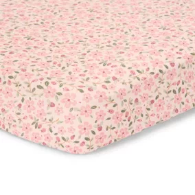 Little Dutch gumis lepedő 70x140/150 cm Fairy Floral