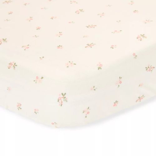 Little Dutch gumis lepedő 70x140/150 cm Fairy Blossom