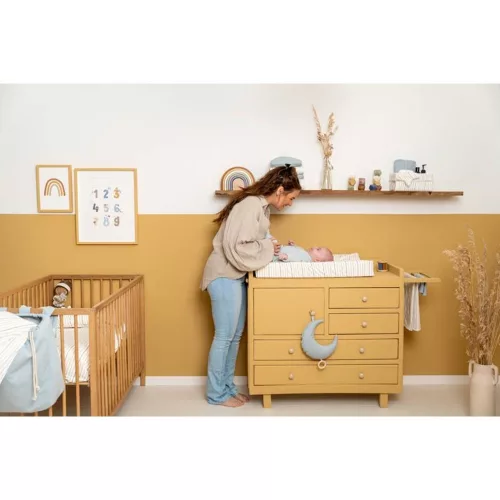 Little Dutch babatakaró 70x100- Vinatge csíkos