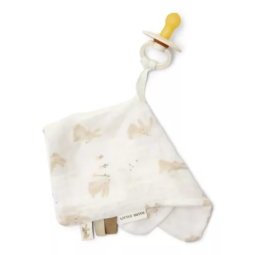 Little Dutch muszlin cumikendő - Baby Bunny