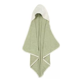   Little Dutch muszlin kapucnis fürdőlepedő 75x75 cm Blueberry Leaves