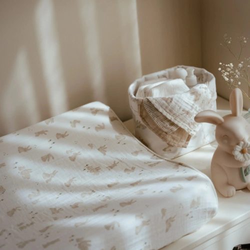 Little Dutch muszlin arctörlő kendő 3 db - Baby Bunny