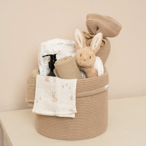 Little Dutch muszlin textilpelenka 70x70 cm (2 db) - Baby Bunny/Beige
