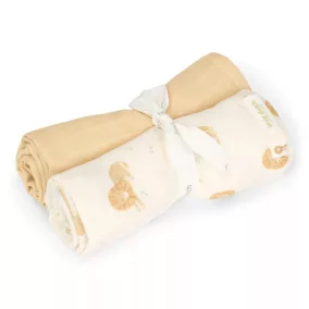   Little Dutch muszlin textilpelenka 70x70 cm 2 db - Safari Leo