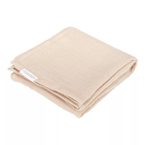Little Dutch muszlin textilpelenka 120x120 cm - Beige