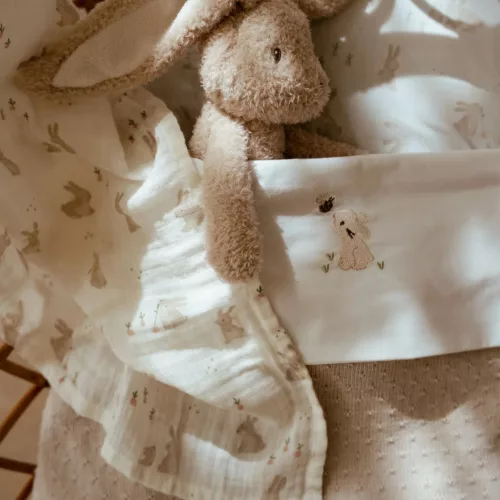 Little Dutch muszlin textilpelenka 120x120 cm - Baby Bunny