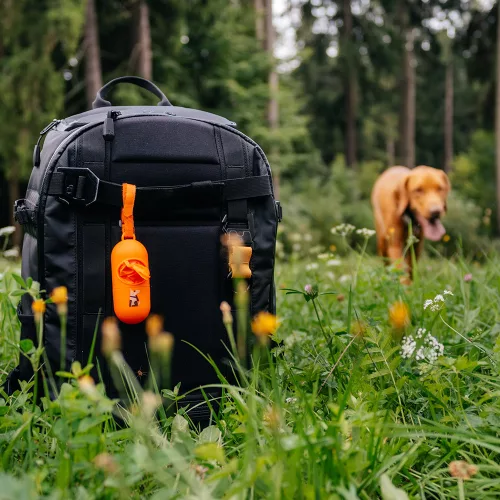 EXPLORER DOG Kutyaürülék zacskók tárolóval - 15 db tekercsben