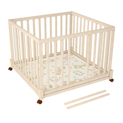 Timba Timba iii. 100×100-as összecsukható, emelhető, görgős járóka