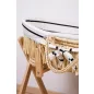 Childhome Tipi Mózeskosár Állvány + Babatornázó -Fa