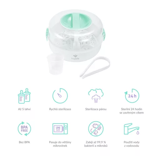 TRUELIFE Sterilizátor mikrohullámú sütőbe Invio MS5