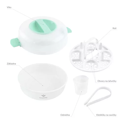 TRUELIFE Sterilizátor mikrohullámú sütőbe Invio MS5