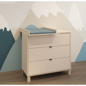   Todi Misty Kasmír - 3 fiókos komód pelenkázó toldalékkal
