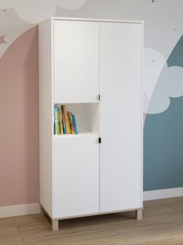 Todi Misty White babaszoba szett,140-es babaágy, pelenkázó komód,  nagyszekrény