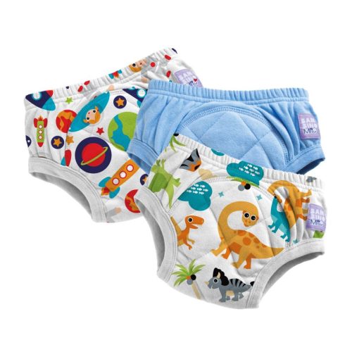Bambino Mio forradalmi leszoktató pelenka 3-4 éves korig hármas csomagolás, Combo Blue