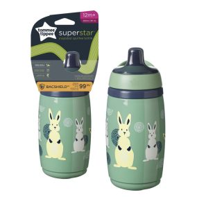   Tommee Tippee Superstar sportkupakos hőtartó pohár – 266 ml - Zöld