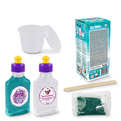 Tuban DIY Slime készítő szett – Görögdinnye illatú slime