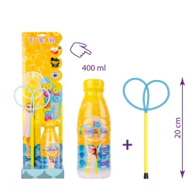   Tuban Mini Butterfly szappanbuborék karika + 400 ml buborékfolyadék