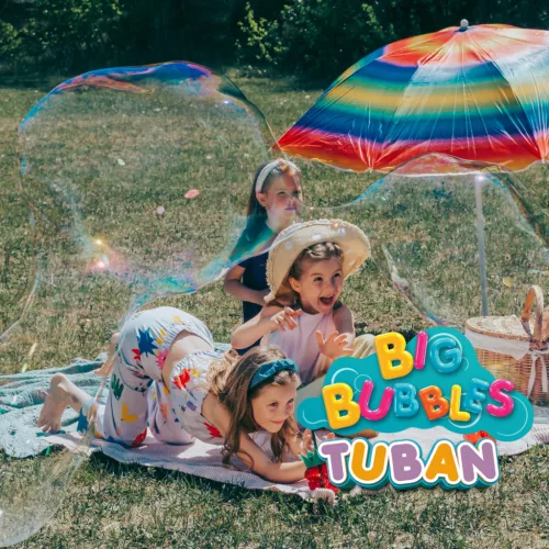 TUBAN BIG BUBBLES buborékfújó folyadék – 1 liter