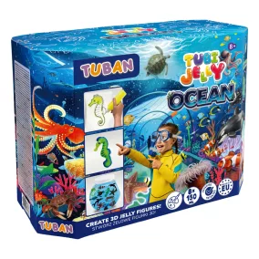   Tuban Tubi Jelly készlet 8 színnel és nagy akváriummal – Ocean